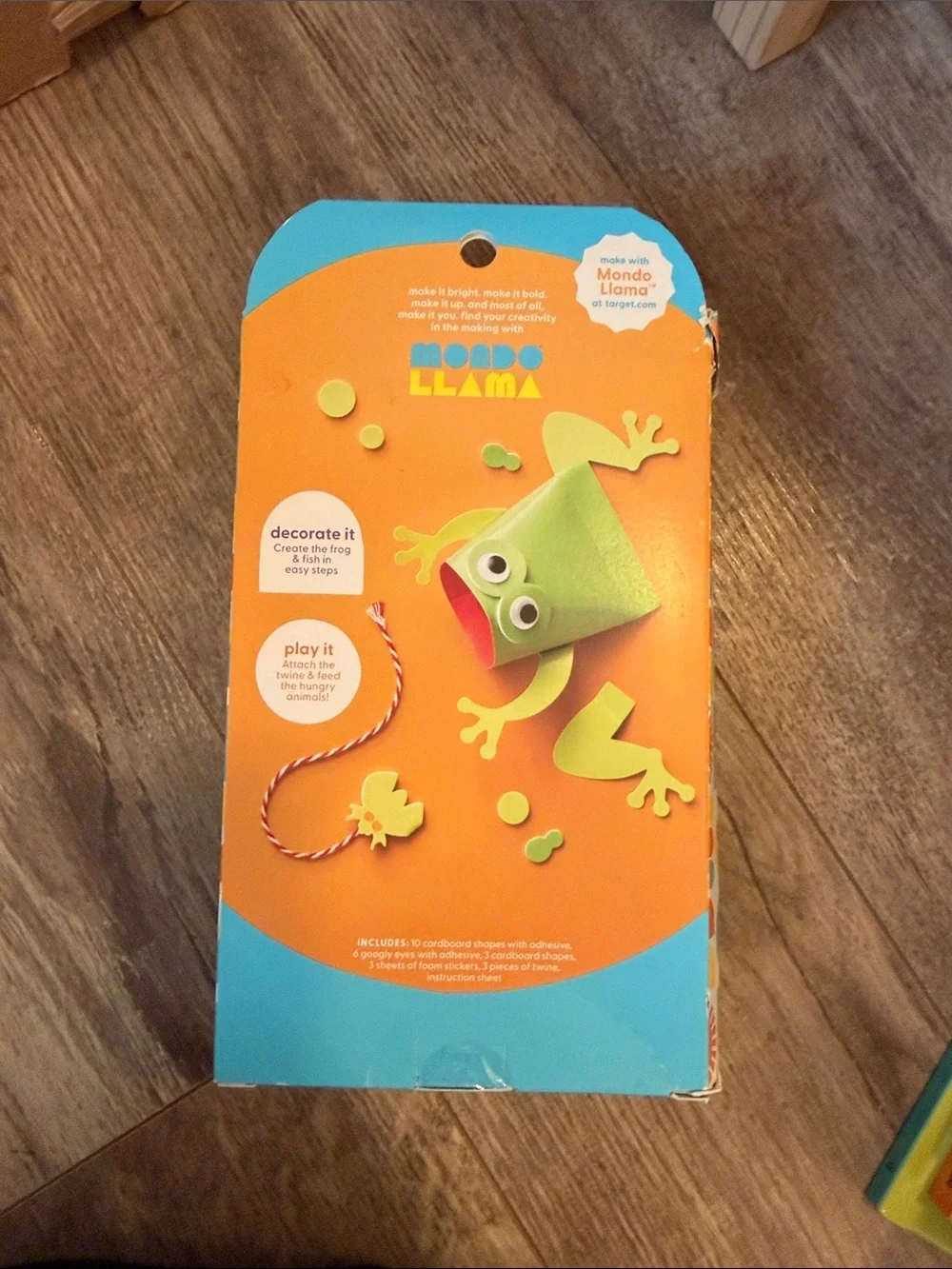 Create-Your-Own Cup Characters Game Kit - Blue & Orange